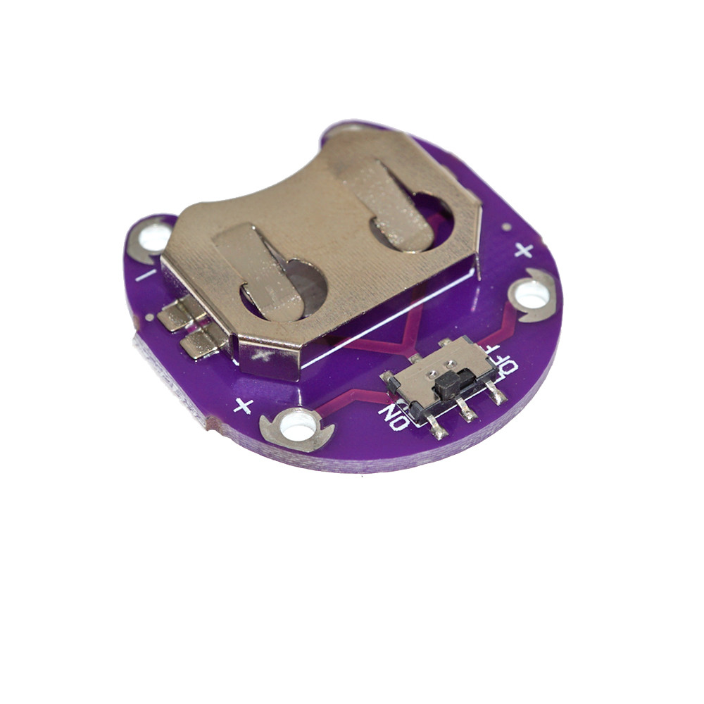 Coin Cell Battery Holder CR2032 Battery Holder with A Small Slide Switch