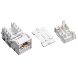 China Unshielded 90 Degree Rj45 Keystone Jack CAT5E UTP Jack Outlet 8P8C Commscope Standard wholesale
