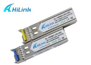 China Cisco Compatible SFP Gigabit Ethernet Module 20KM Low Power Dissipation on sale