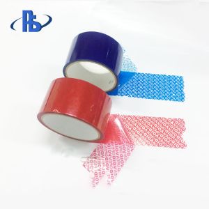 Custom Self Adhesive Security VOID Tape , Waterproof Tamper Indicating Tape