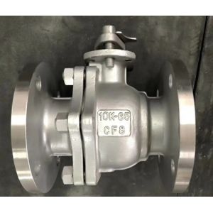 Q41F Stainless steel CF8 2-PC JIS10K ball valve
