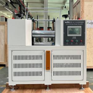 China Two Roll Open Mill Rubber Mixing Machine Open Rubber Mixer Equipment With 1 Year Warranty Rubber Mixing capacity 0.3 To 2kg wholesale