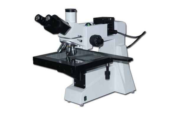 Quality Polarizer Reflected Digital Metallurgical Microscope with Halogen Lamp and Large Stage for sale
