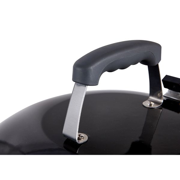 Outdoor Barbecue 18 inch Deluxe Kettle Charcoal Grill with Portable Charcoal Machine