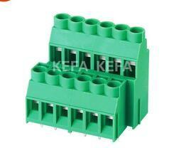 China pcb terminal block 6.35mm 2 rows RD635B plug and socket terminal block wholesale