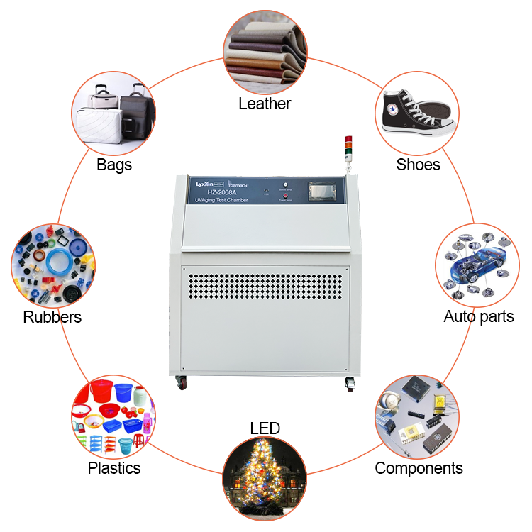 Uv Aging Testing Chamber Equipment For Plastic Standard Accord With Astmg53-77 Customized Size Oem Odm Service UVA340