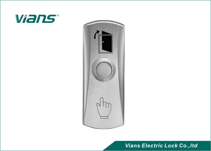 Waterproof Small Door Exit Button , Push To Release Button For Door Access