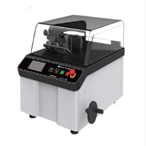 China Lab Sample Metallographic Cutting Machine ISO Manual Y Axis Feed wholesale
