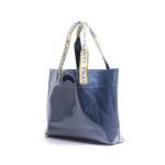 TPU Shopping Shoulder Denim Bag Two Layers