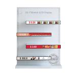 400cd/M2 Stretched Bar LCD Digital Signage With LCD Price Tag