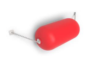 Red Color Solid Floating Dock Fender with Polyurethane Foam Filled