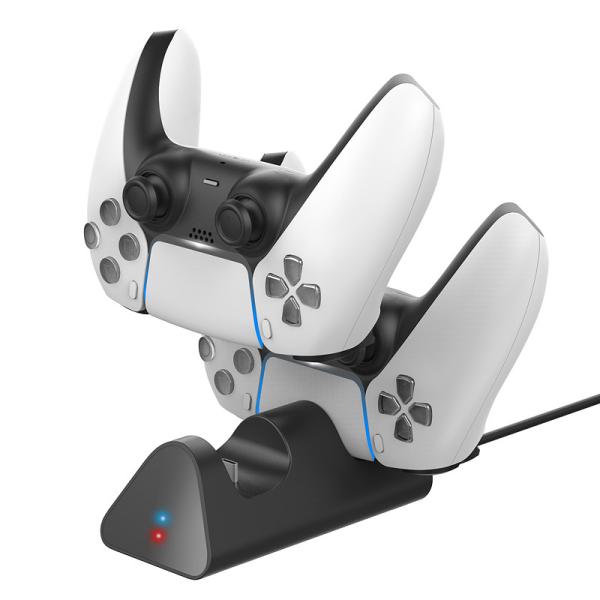 Quality Toble Twin Controller Charger Station For PS5 Gaming Controller for sale