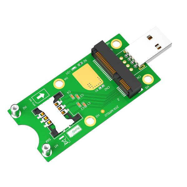 Quality Laptop 8pin Mini PCI-E To USB Adapter Card For WWAN LTE Module for sale