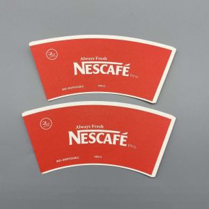 China 24 Oz Waterproof Pe Coated Paper Cup Fan Offset Printing on sale China 24 Oz Waterproof Pe Coated Paper Cup Fan Offset Printing on sale