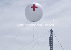 Rough Guide Red Corss Helium Filled Lighting Balloons With HMI - Light