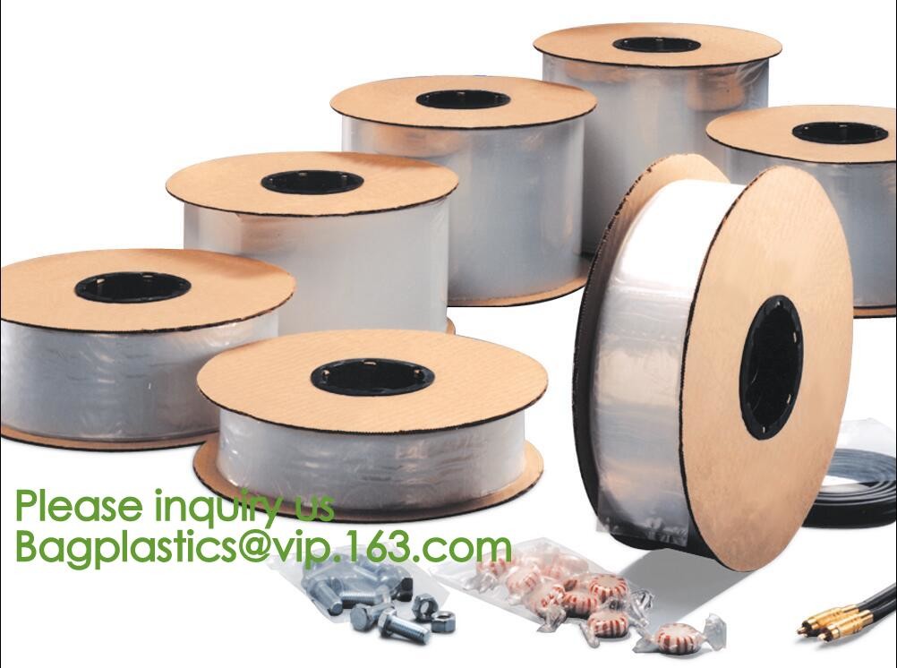 Clear LLDPE Easy Tearing Line Pre-Opened In Roll Bag,Factory Custom Autobag Preopened Polybag On A Roll