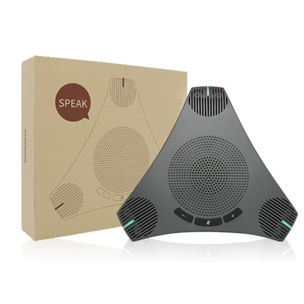 Quality Free-drive Omni-directional Microphone USB Plug and Play Video Conference Microphone with Speaker for Team Work for sale