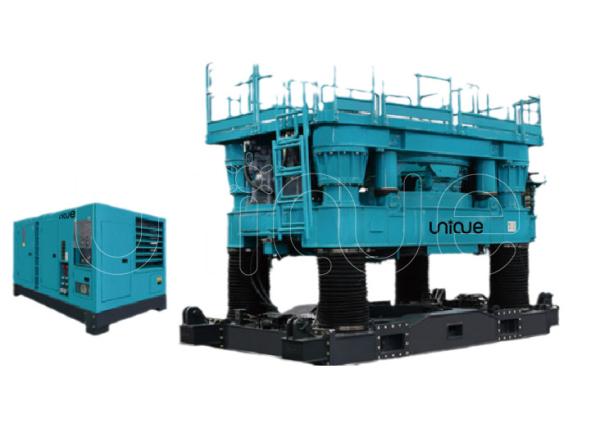 Quality 1000mm Dia 4280mm Length Casing Oscillator , Bored Pile Oscillator Piling for sale