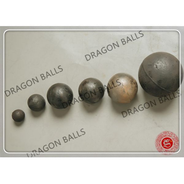 Hot Rolling Grinding Media Steel Balls 20mm - 150mm B2 B3 60Mn Material