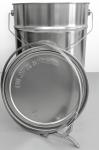 Tinplate Pail With Press-In Lid With Clamping Ring for storage and transportatio