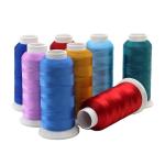 4000y 120D/2 108D/2 100% Polyester Embroidery Thread for Machine in and Dyed