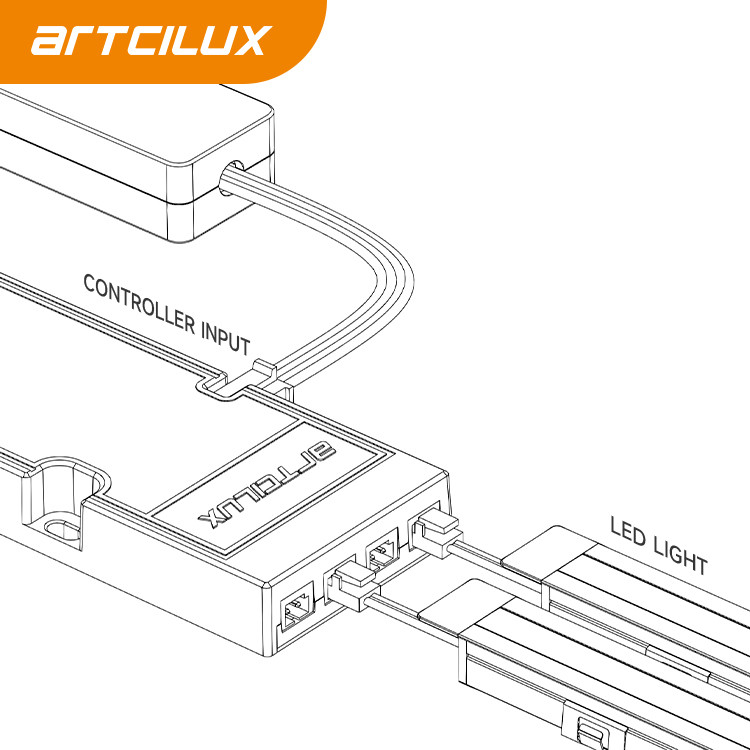 12V/24V DC Voltage Smart Power Supply with Overvoltage Protection and Multiple Output Types
