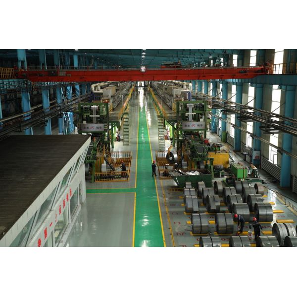 Hot Dip 850mm Continuous Galvanizing Line For Acid Pickling Coil