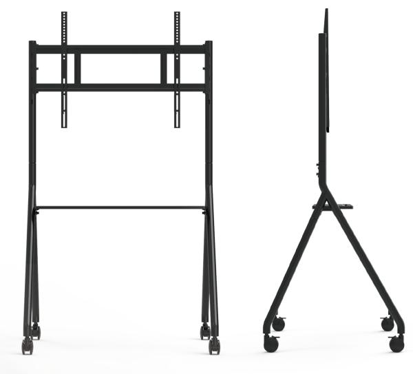 Quality IBoard Movable Cart Fit For 42-75 Inch Interactive Board with Wheels Mobile Stand for Smart Board Tv Monitor for sale