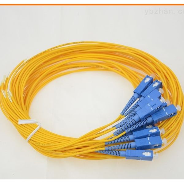 Bare Singlemode Simplex Fiber Optic Adapter ABS Blue fiber adoptor