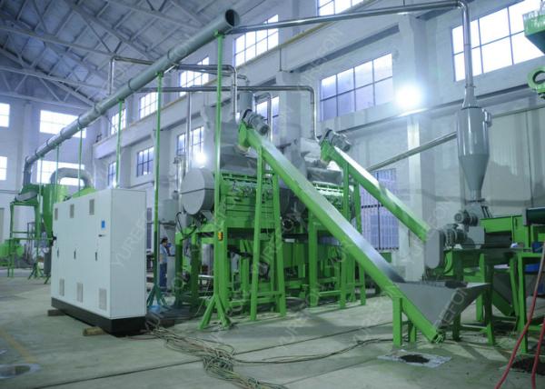 Quality Rubber Tire Grinding Waste Tyre Recycling Equipment With D2 Tire Shredder Blades for sale