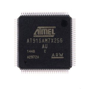 China Microchip SAM7X256 ARM7TDMI MCU 256kB Flash LQFP-100 wholesale