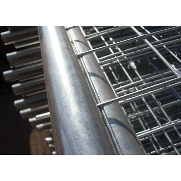 3.00mm diameter infill mesh temp fence panels 2.1mx2.4m panels size ,pre-galvanized treated AS4687 standard