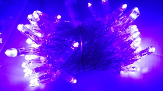 Led Christmas Light Chain Ip65 For Outdoor Decoration
