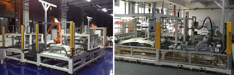 High Performance Automotive Assembly Line With PLC Control System 220V