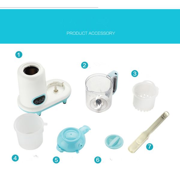Durable Baby Portable Food Maker And Bottle Warmer With Steam Cooking Function
