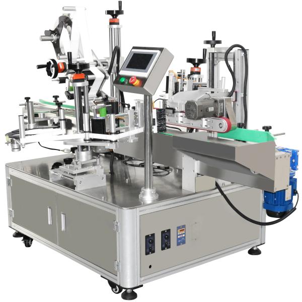 Labeling Machine for Commodity Customized Two Sides and Top Label Applicator