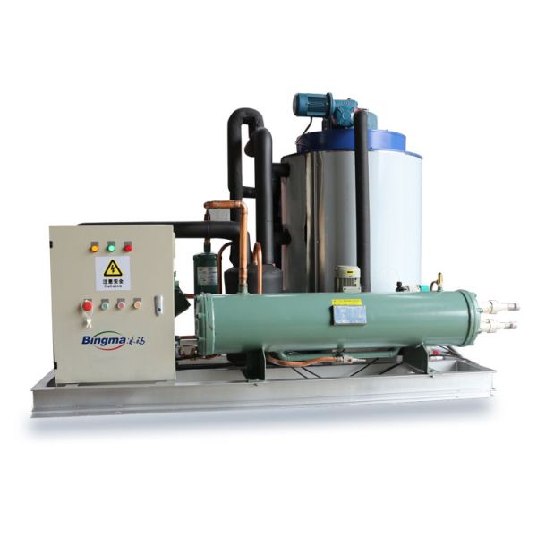 5 Tons Per Day Fresh Water Flake Ice Machine