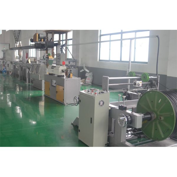 80-90 Specialized LSZH Cable Extrusion Line Telecommunication Cable Protection Pipe Making Extrusion Line