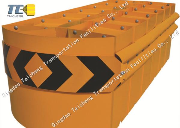Quality Highway Crash Cushion Attenuator Rustproof , Trinity Crash Attenuators for sale