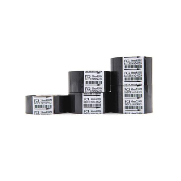 High Temperature White Hot Stamping Foil 30mm x 100m Code Foil for Date Coding Printer