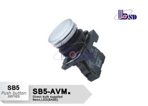 China Normally Closed Round Push Button Switch SB5 Series As Warning Signals wholesale