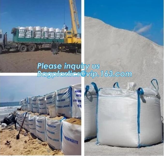 customizable PP u-panel baffle big bag /coated white woven PP jumbo bag/ventilated 4 panel baffle bag/all colors availab