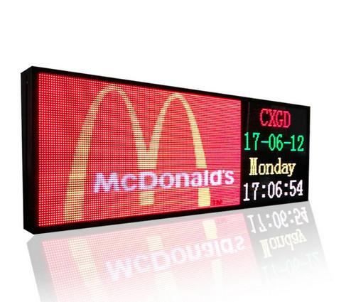 Quality P5 HD 64x16 Programmable Scrolling Message Display for sale