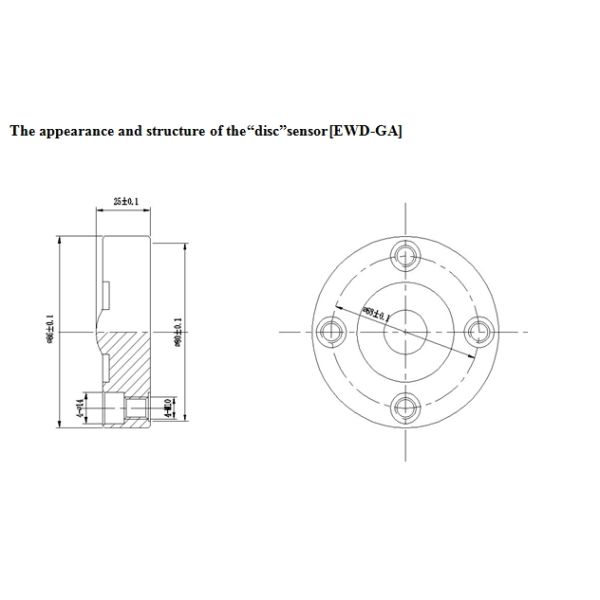 Type EWD-RL-J2 GA Controller and load sensor ,elevator load weighting device ,load cell