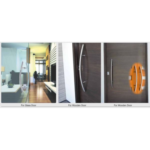 Sliding Glass Door Handle Set SUS304 No lock office door entry door push pull handles Interior or Exterior W-DH609