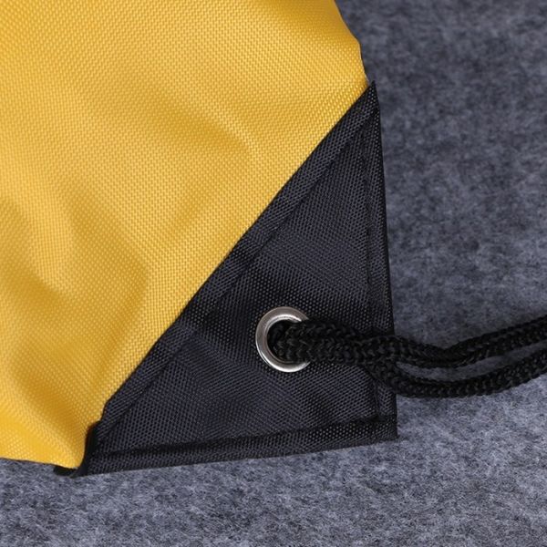Polyester Fabric Drawstring Bag For Advertising Backpack Bag Nylon Oxford Cloth Bundle Pocket