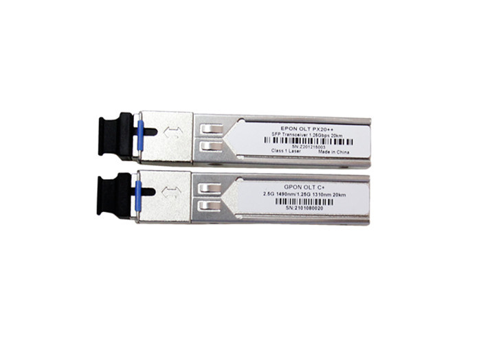 PX20++ 20km EPON OLT SFP Module TX 1490nm1.244Gbps RX 1310nm 1.244Gbps huawei zte fiberhome compatible