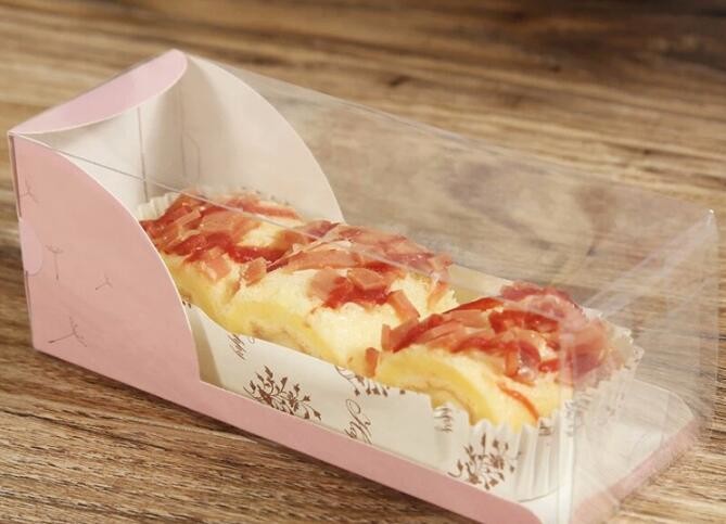 kraft paper sandwich box with window ,triangle sandwich box for packaging,Cardboard Box With Clear Window Burger Sandwic