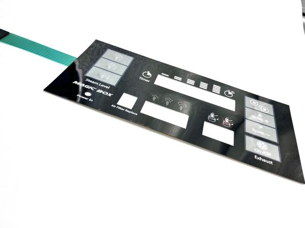 Quality Screen Printing Membrane Switch And Membrane Touch Control Panel With 2.54MM Pitch for sale