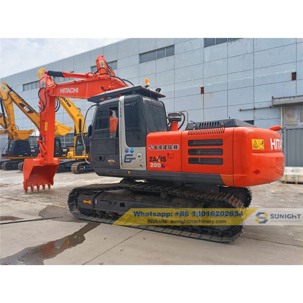 Mining Mini Used Hitachi Excavator With Original Hitachi Paint